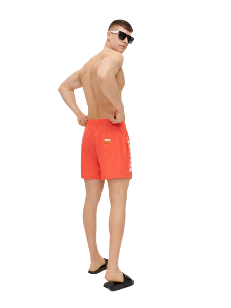 HOUSE BRAND narancssárga mintás nadrág