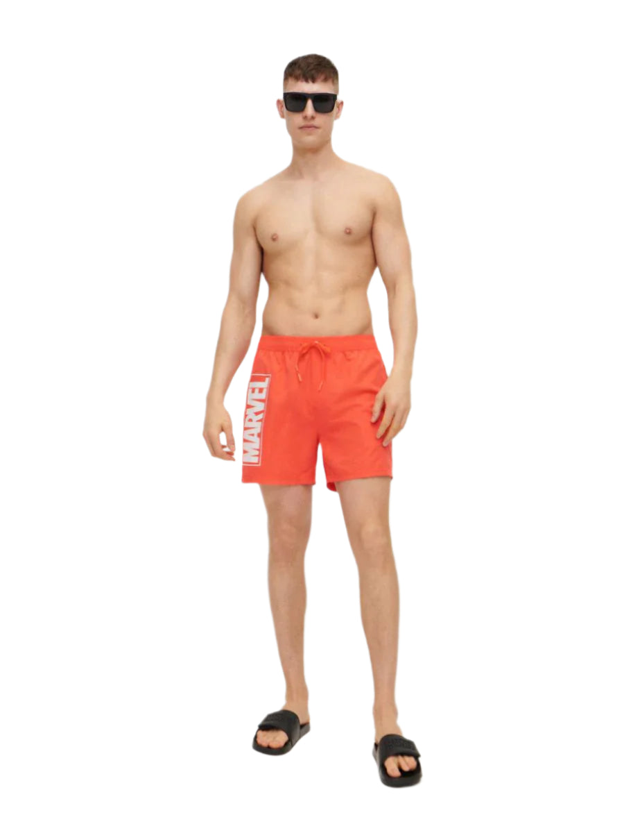 HOUSE BRAND narancssárga mintás nadrág