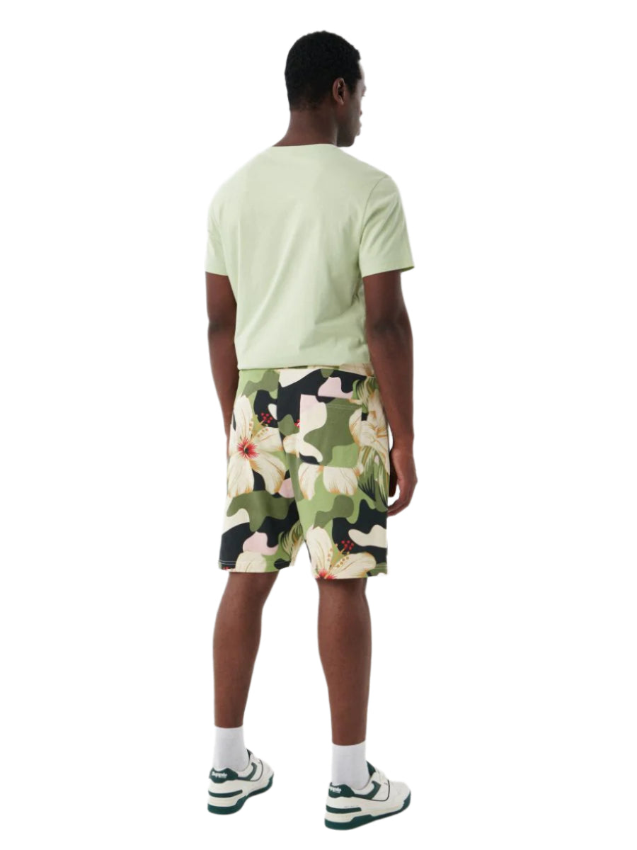 CROPP zöld mintás rövidnadrág