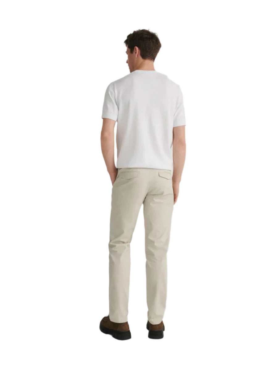 RESERVED törtfehér slim fit chino nadrág
