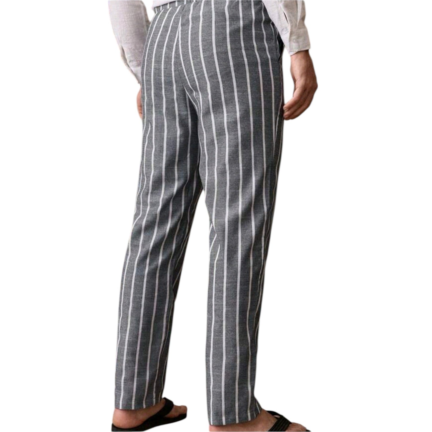 SHE szürke csíkos nadrág