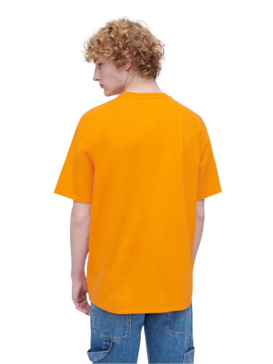 HOUSE BRAND narancssárga vidám emoji mintás póló