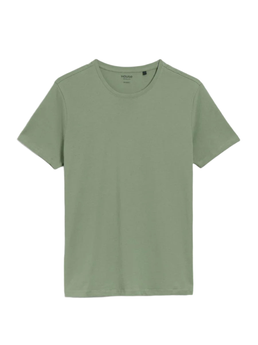 HOUSE BRAND khaki basic pamut póló