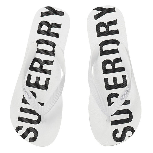 SUPERDRY fehér férfi papucs