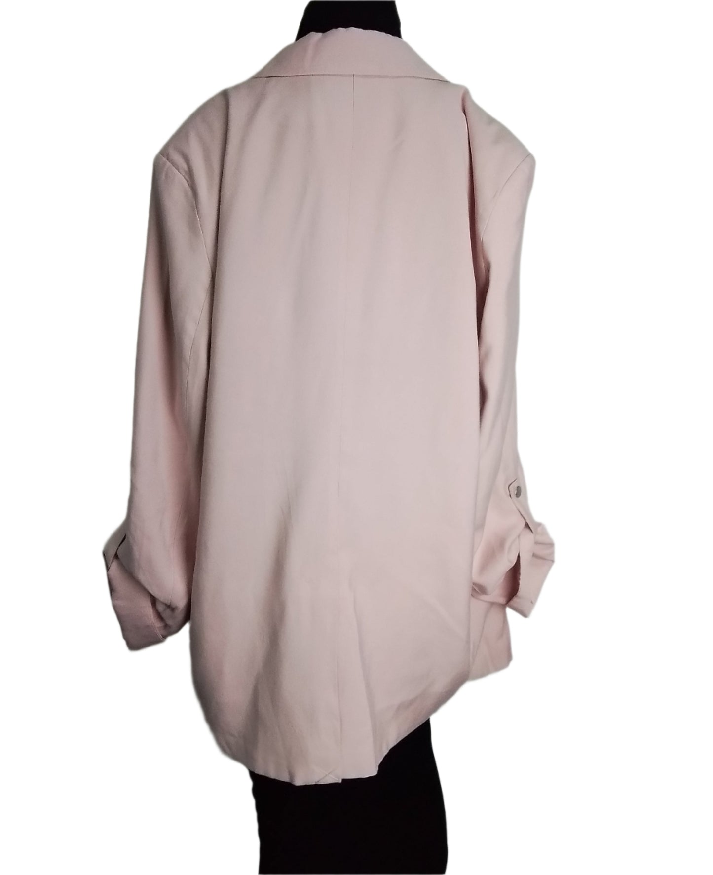 SINSAY világos rózsaszín oversized blézer
