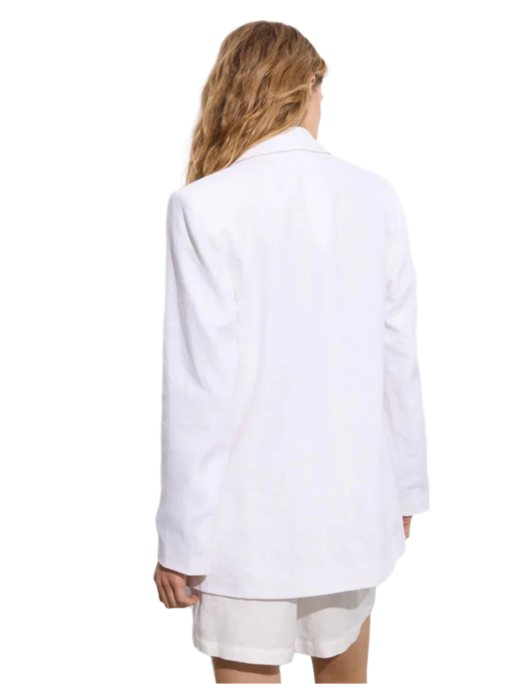 RESERVED fehér oversized blézer