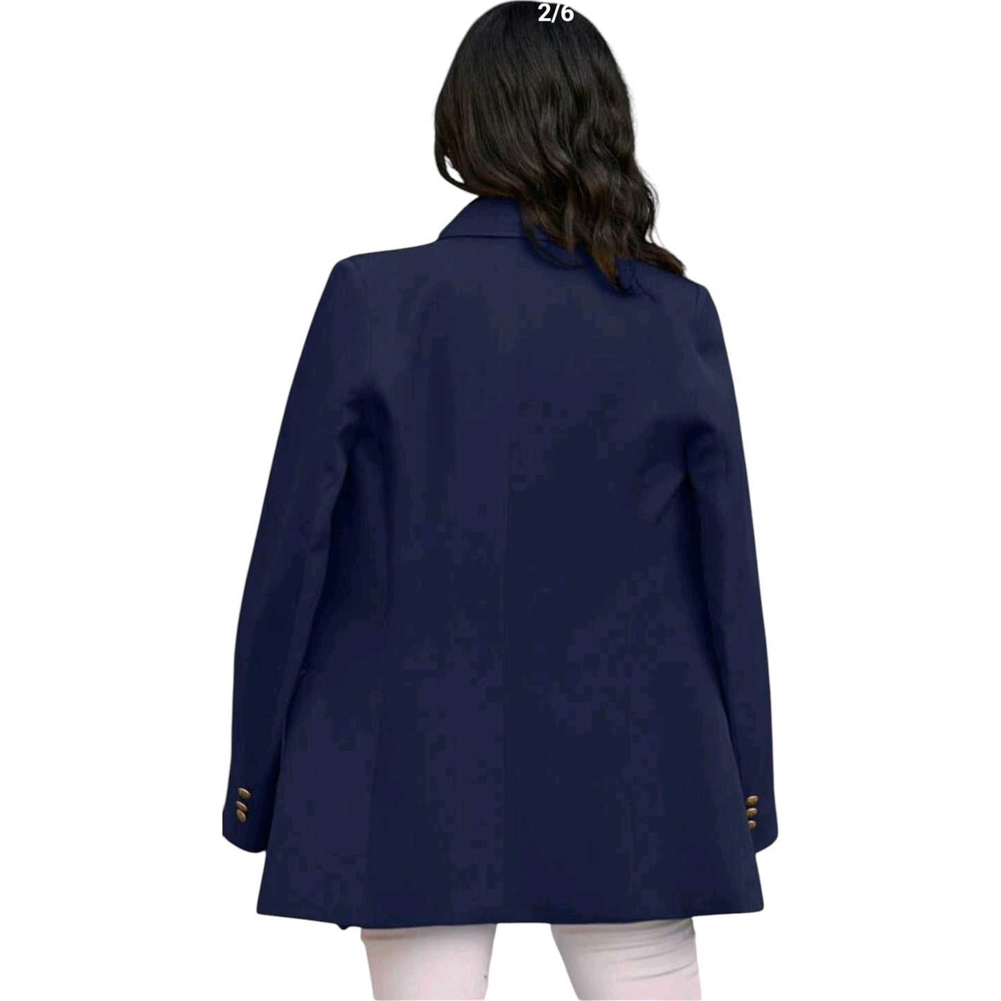 SHE sötétkék blézer