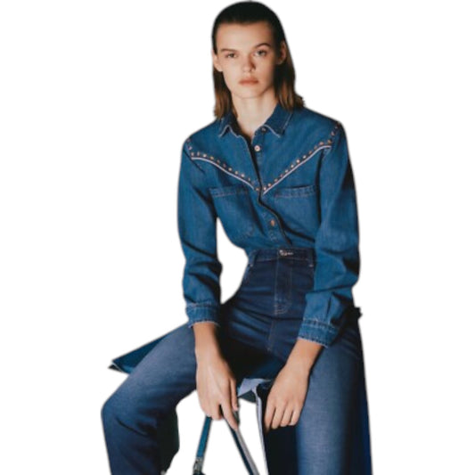 ZARA farmer szegecses ing
