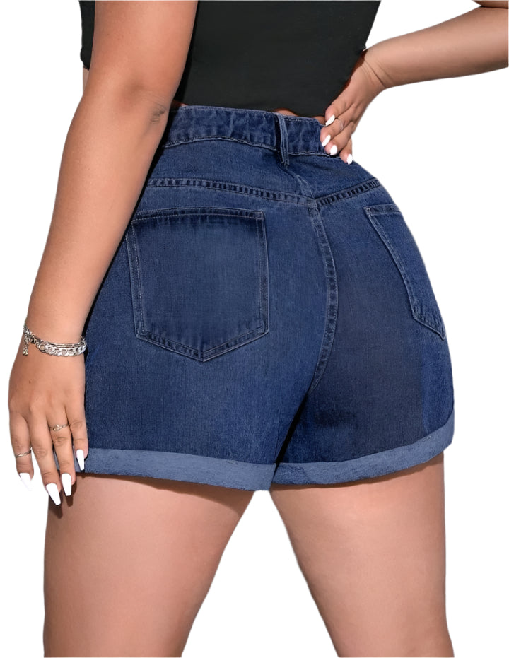 SHE magas derekú farmer short