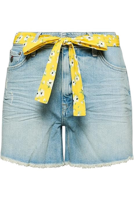 SUPERDRY világoskék felhajtott szárú farmer rövidnadrág