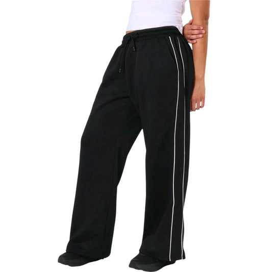 SHE fekete szabadidő nadrág