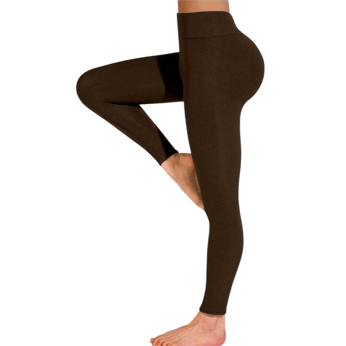SHE barna bélelt leggings