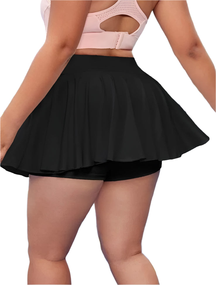 SHE fekete sportos szoknya