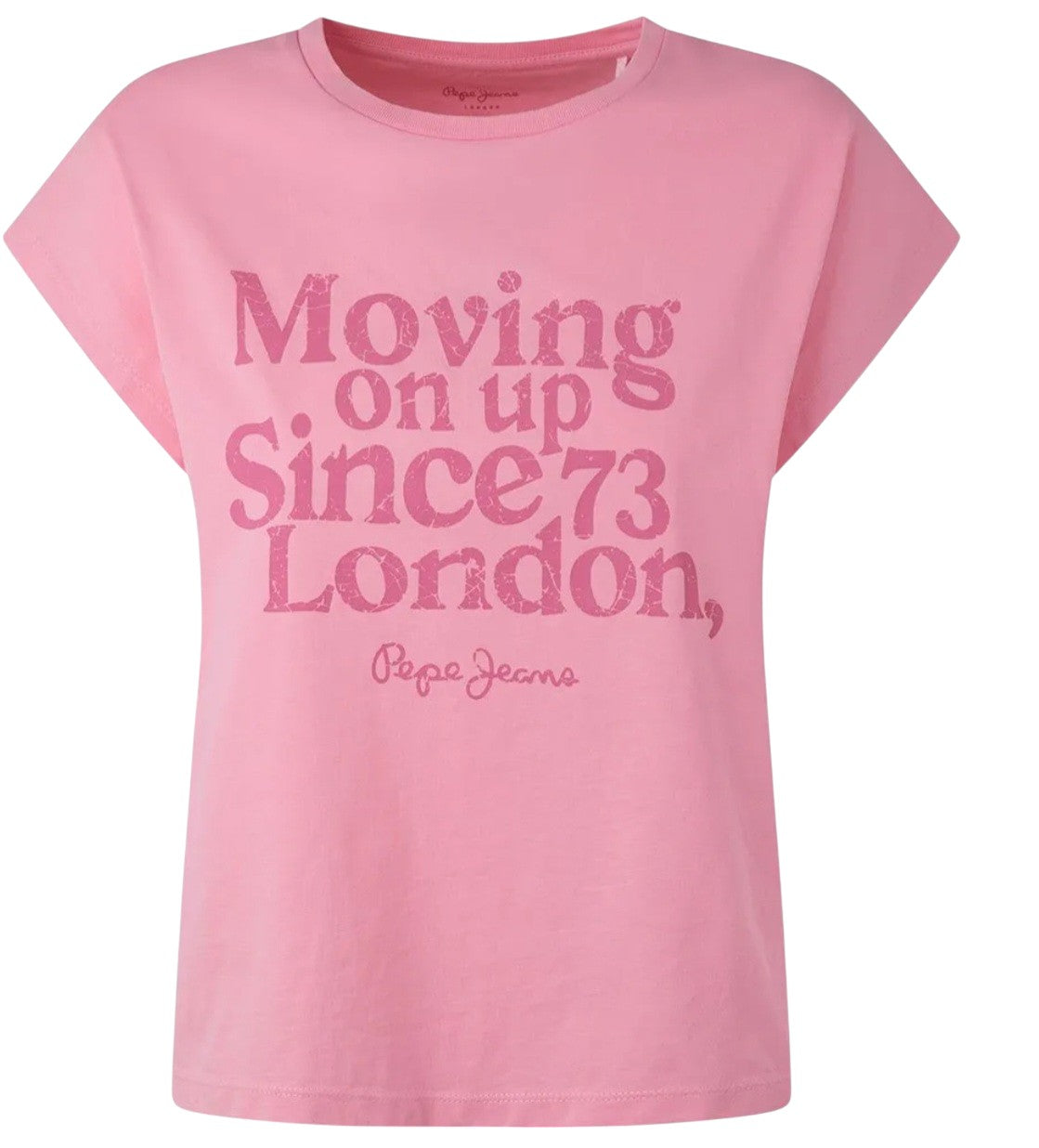 PEPE JEANS rózsaszín póló