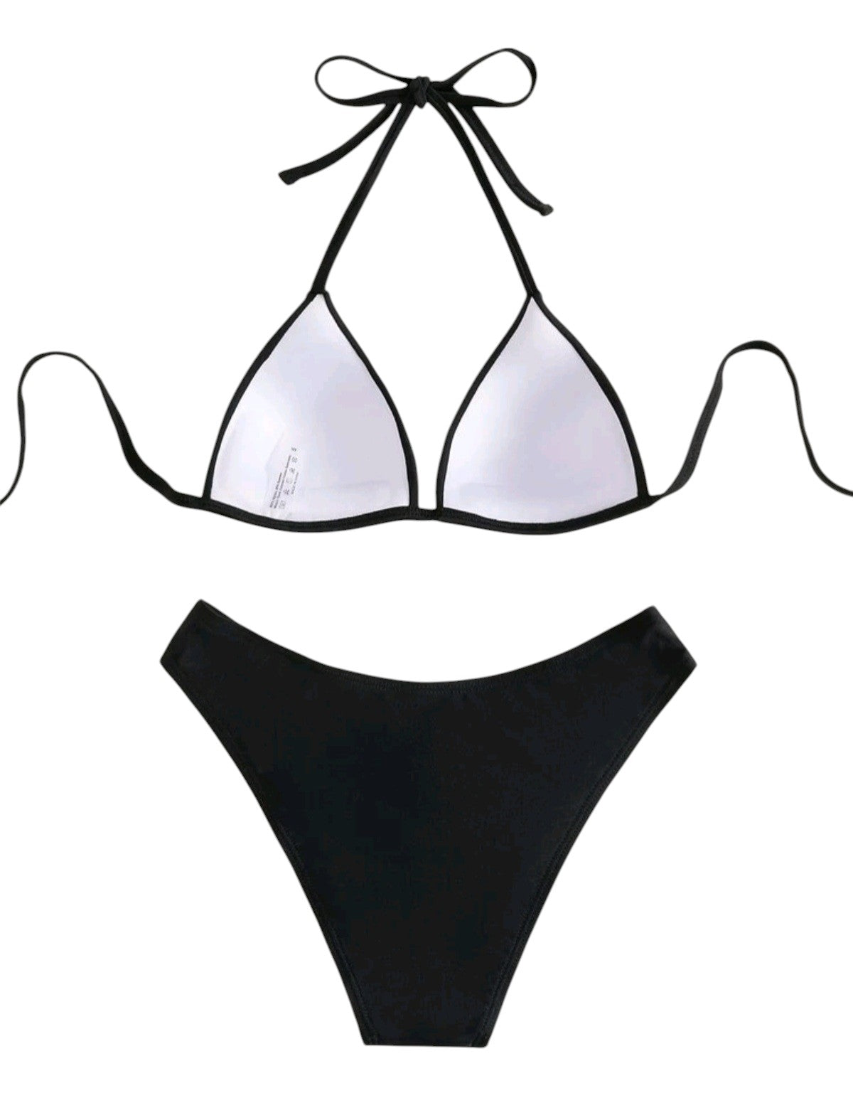 SHE fekete háromszög bikini szett