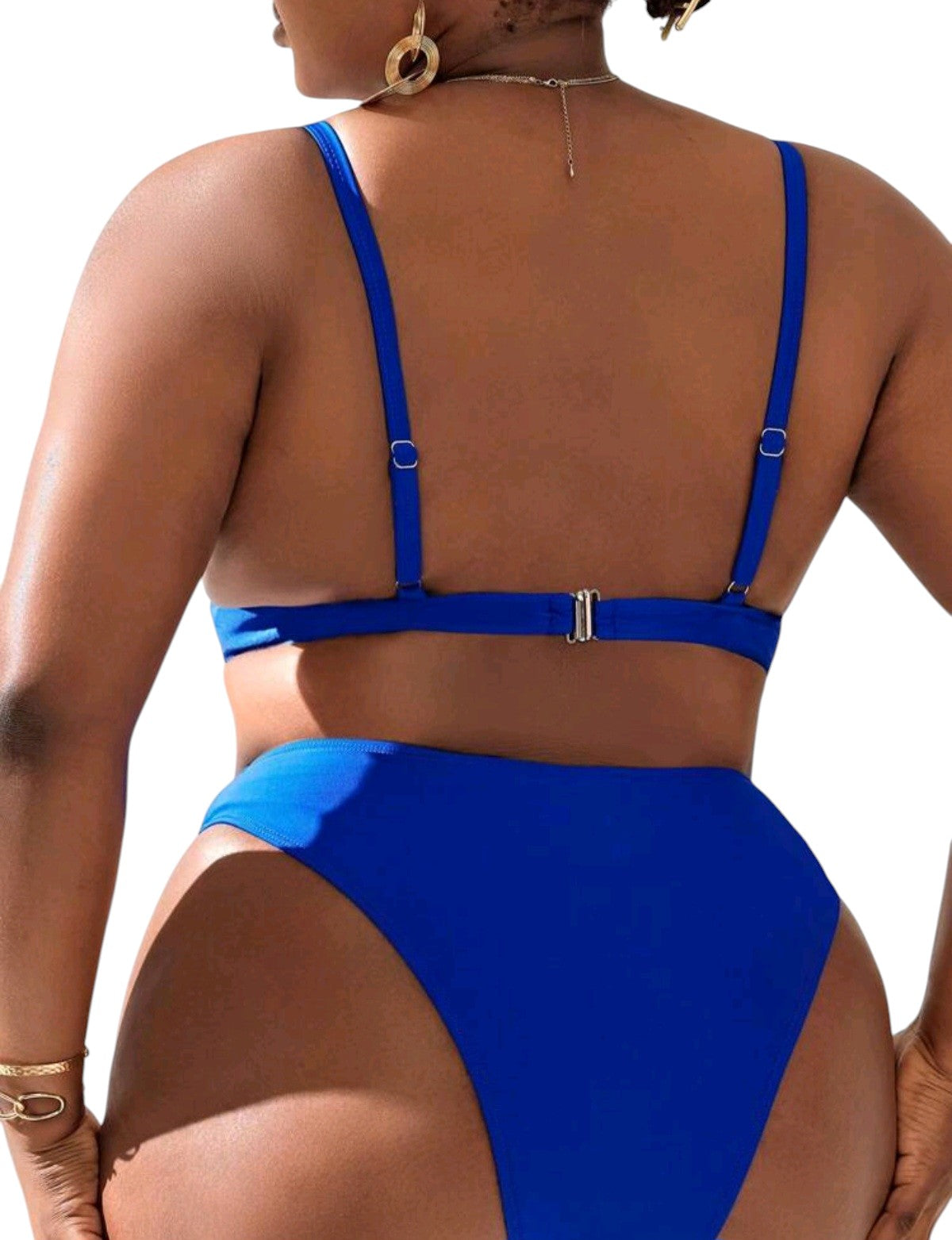 SHE királykék merevítős bikini