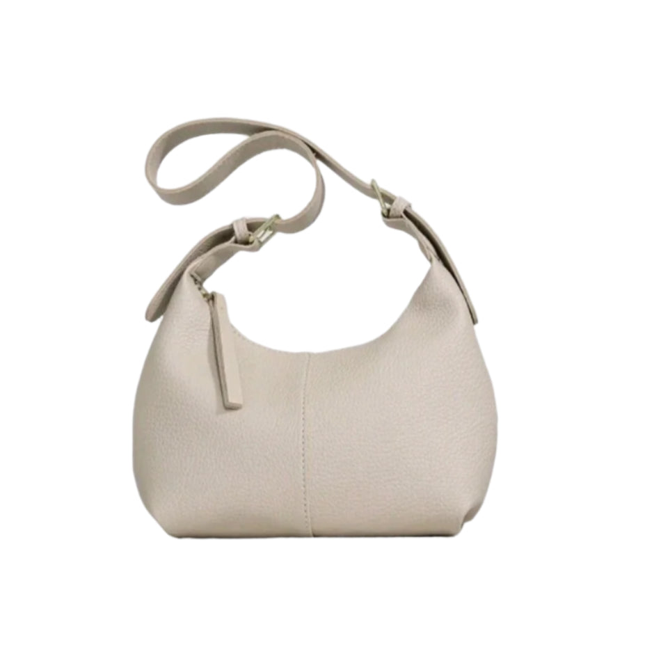 SHE bézs minimalista kézitáska