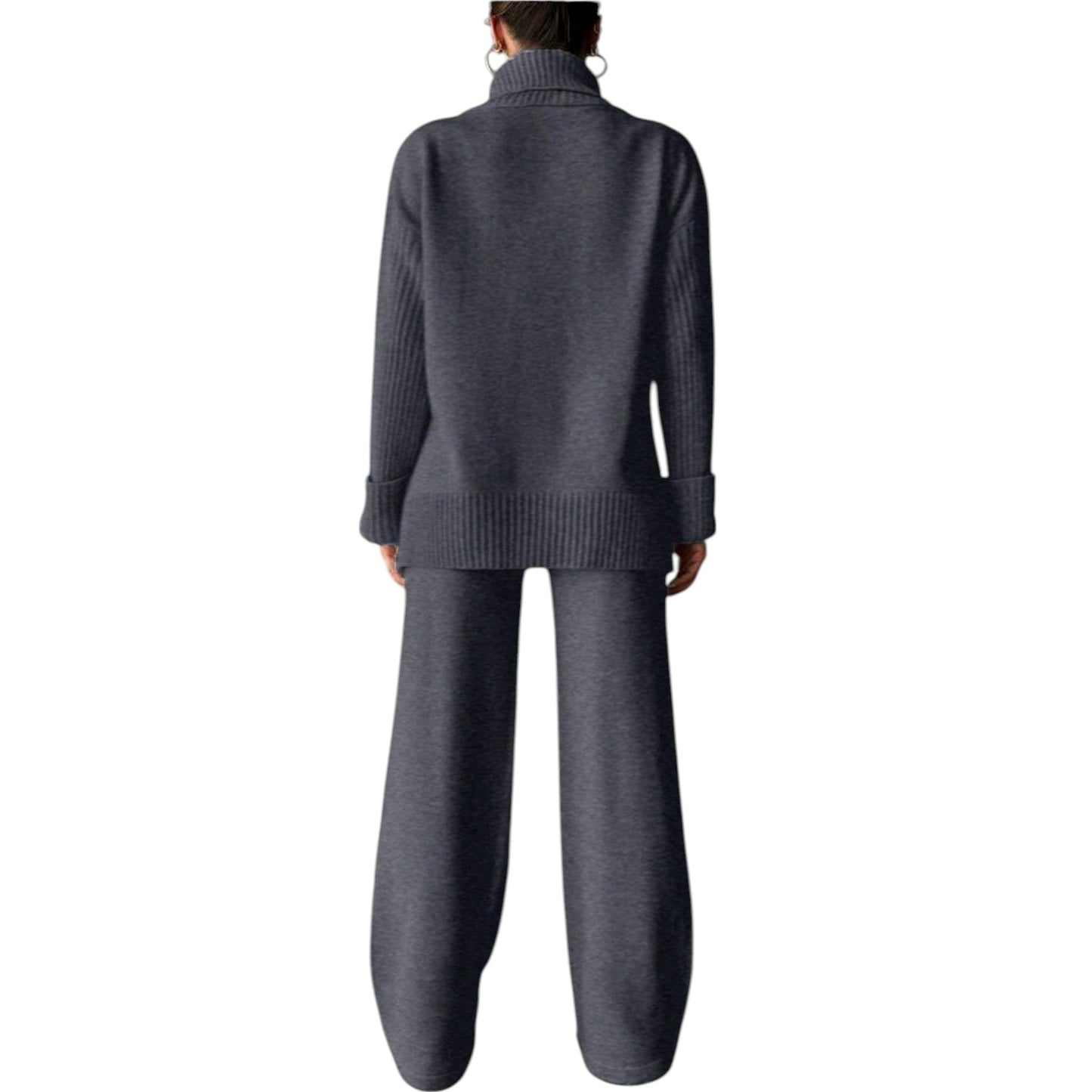 SHE sötétszürke kötött szett