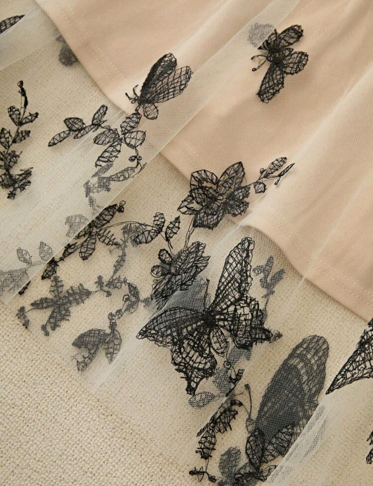 SHE fekete felsőrészű tüll szoknyás nyári ruha