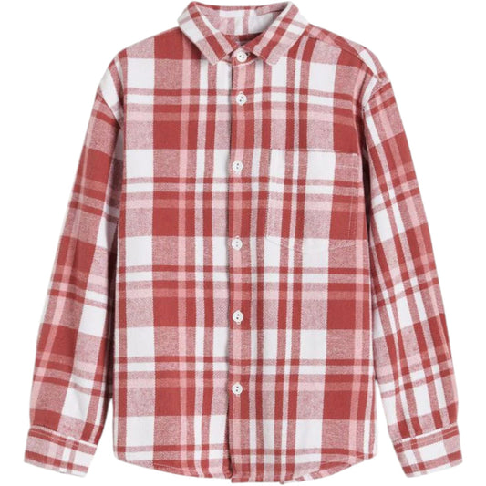 RESERVED piros kockás flanel ing