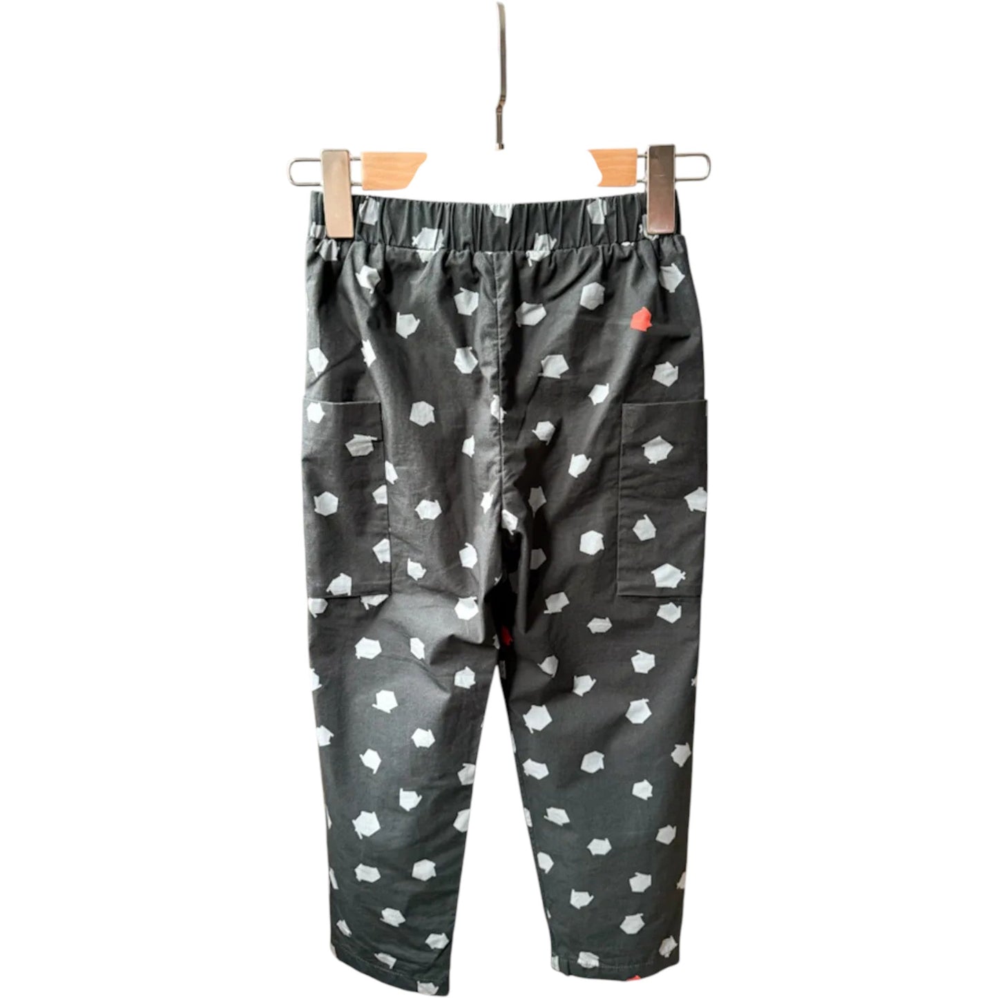 COS fekete mintás nadrág