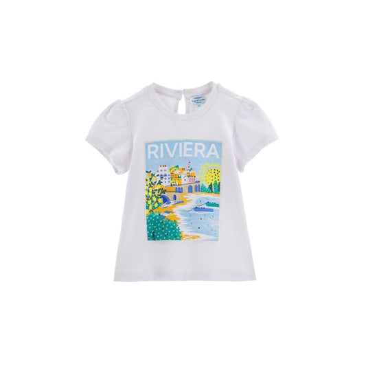 ORIGINALS MARINES fehér Riviera mintás baba póló