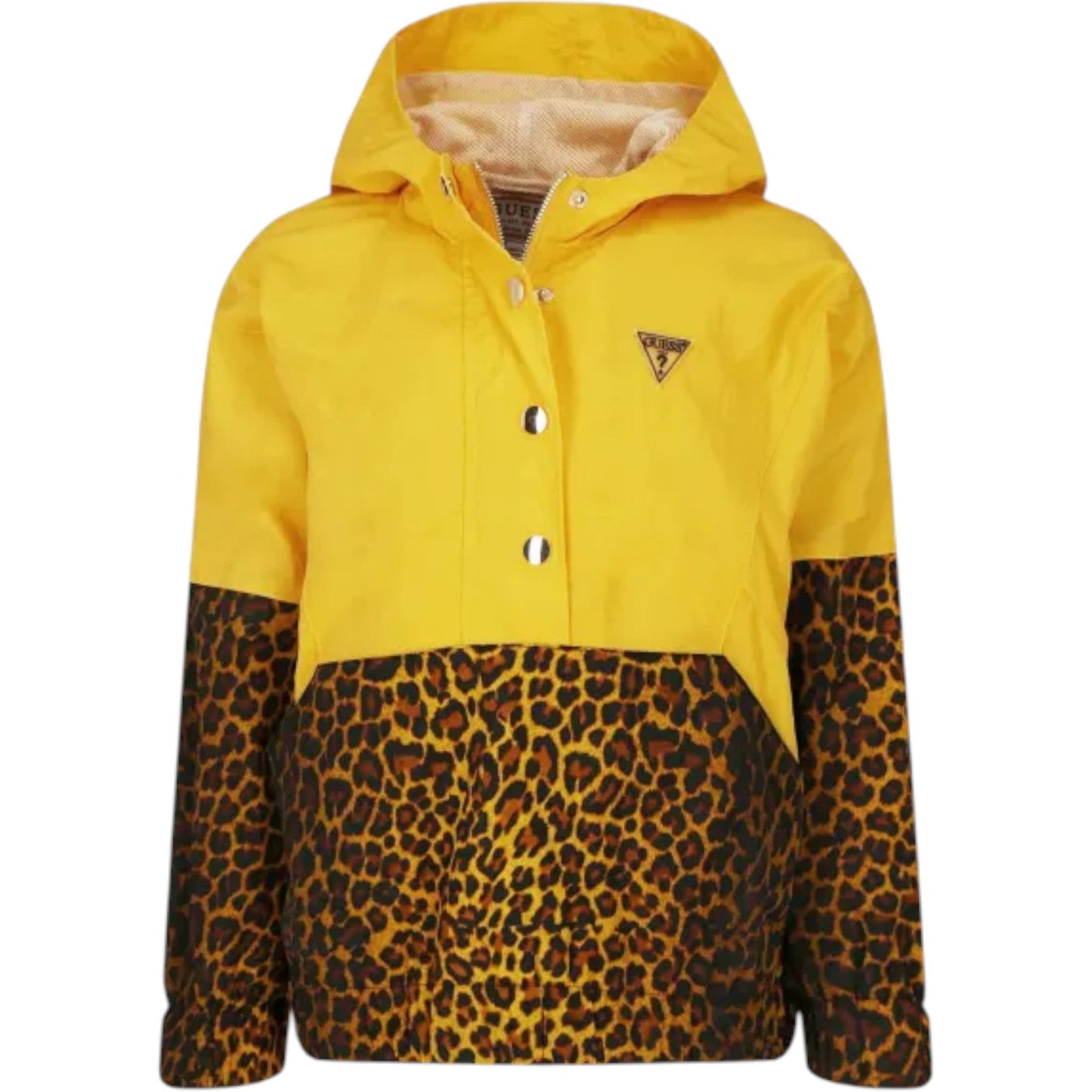 GUESS sárga leopárd mintás széldzseki