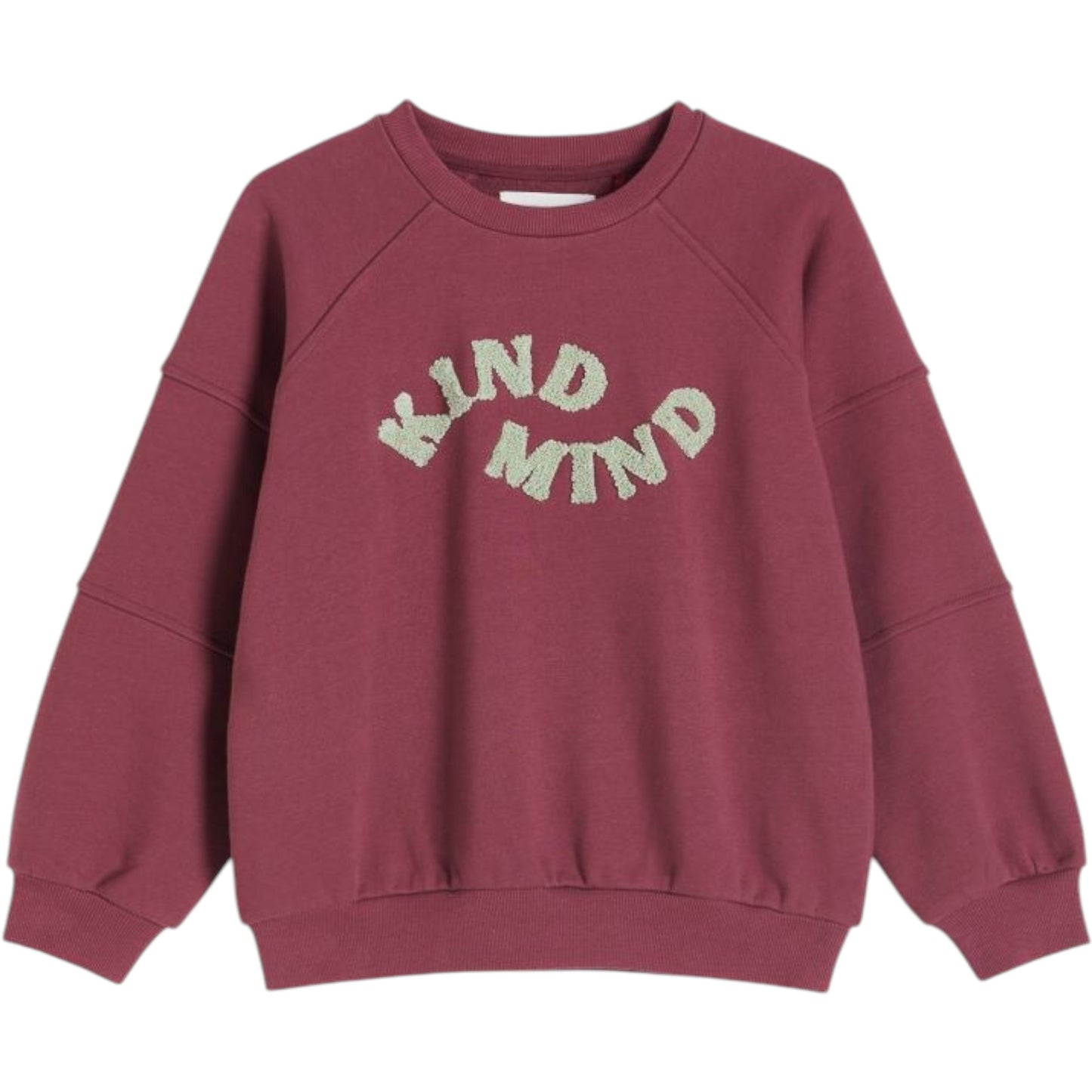 RESERVED bordó hímzett pulóver