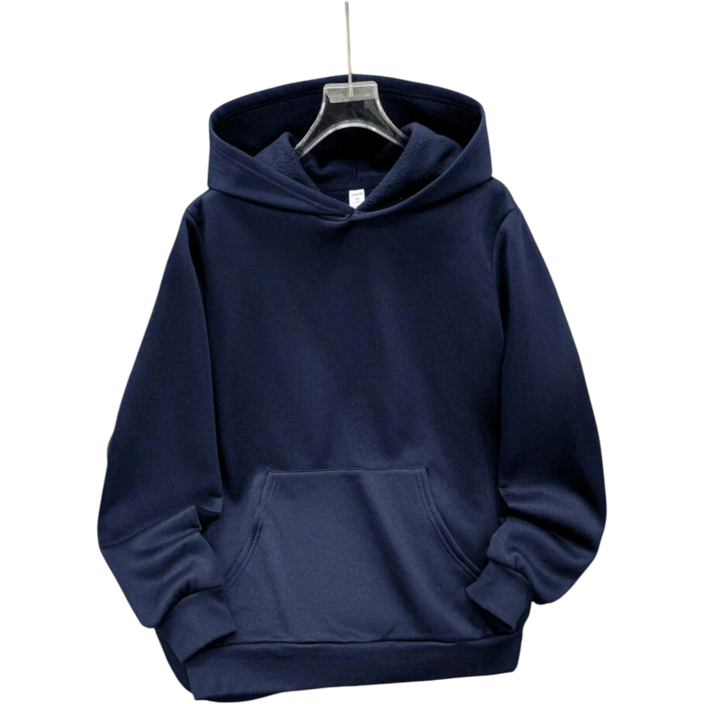 SHE sötétkék kapucnis pulóver