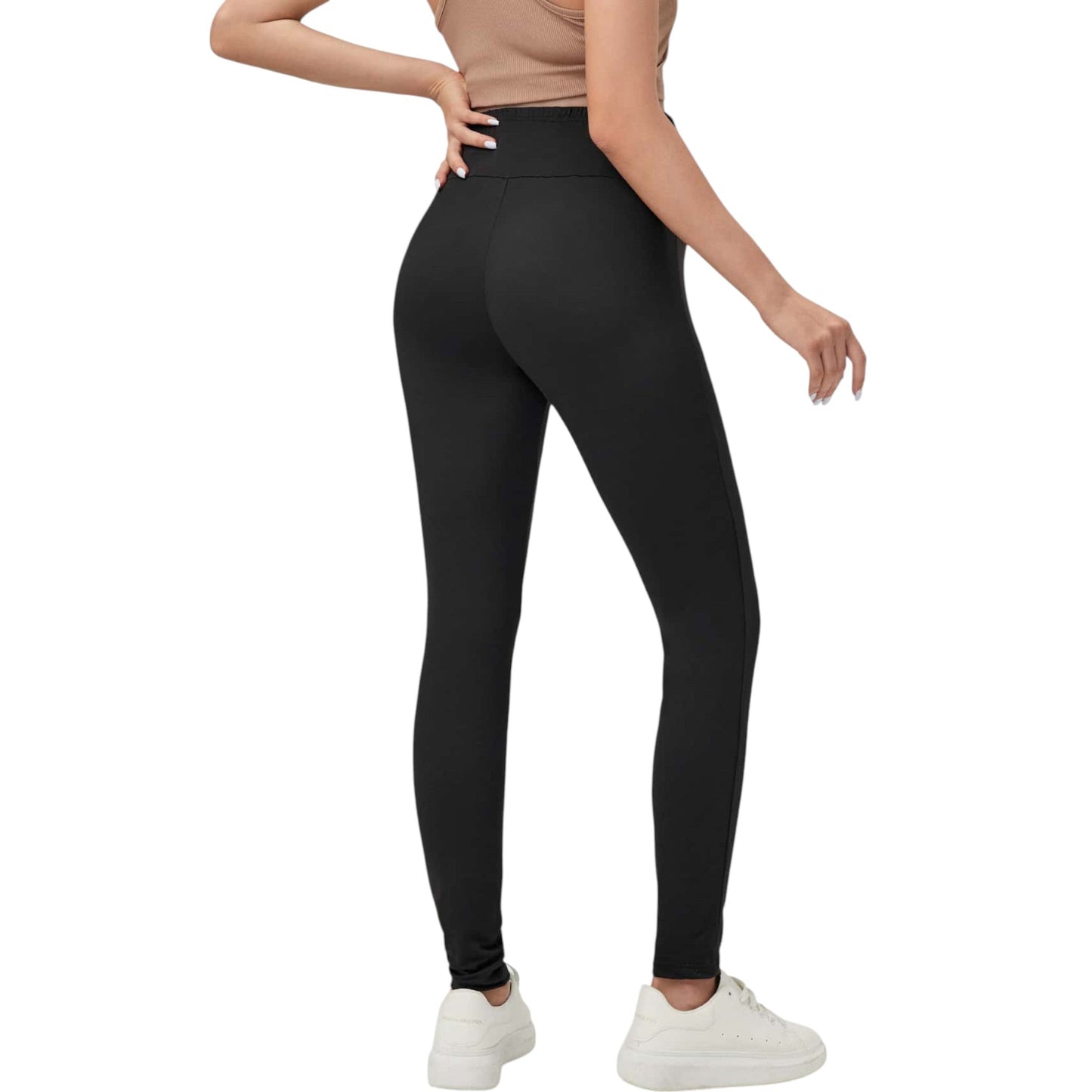 SHE fekete kismama leggings