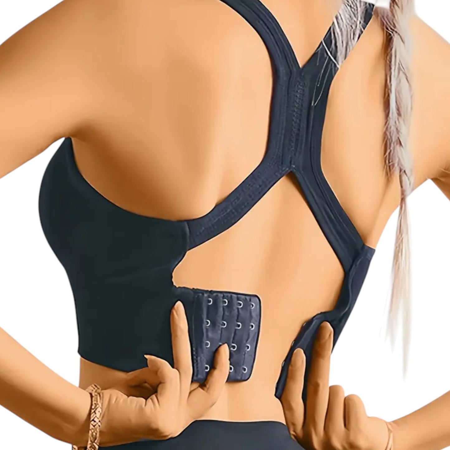 SHE fekete sport top