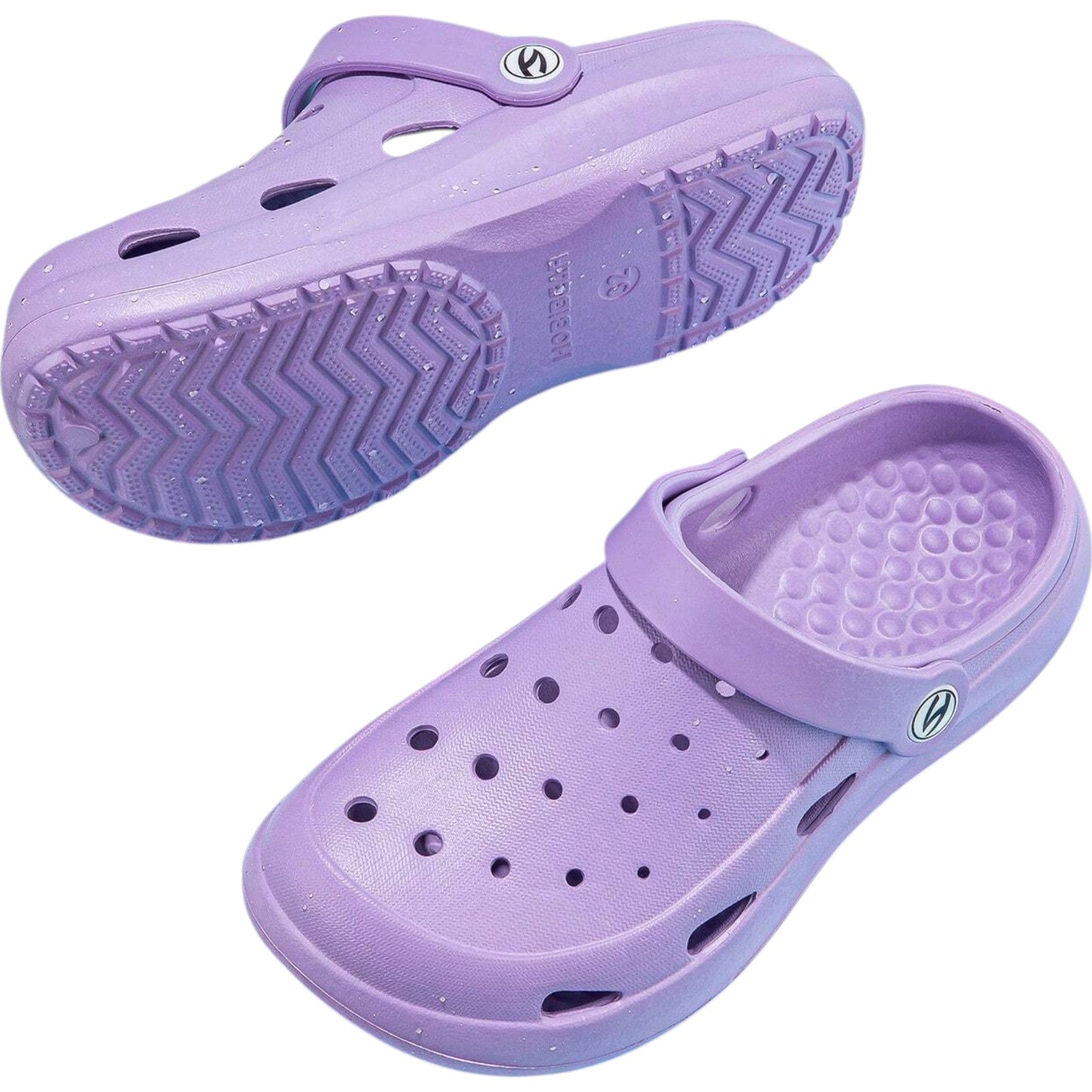 SHE lila lyukacsos papucs