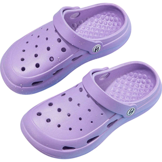 SHE lila lyukacsos papucs
