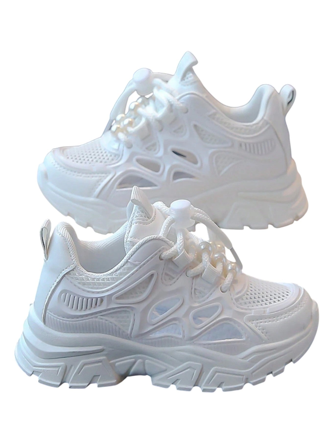 SHE fehér fűzős sportcipő kislánynak