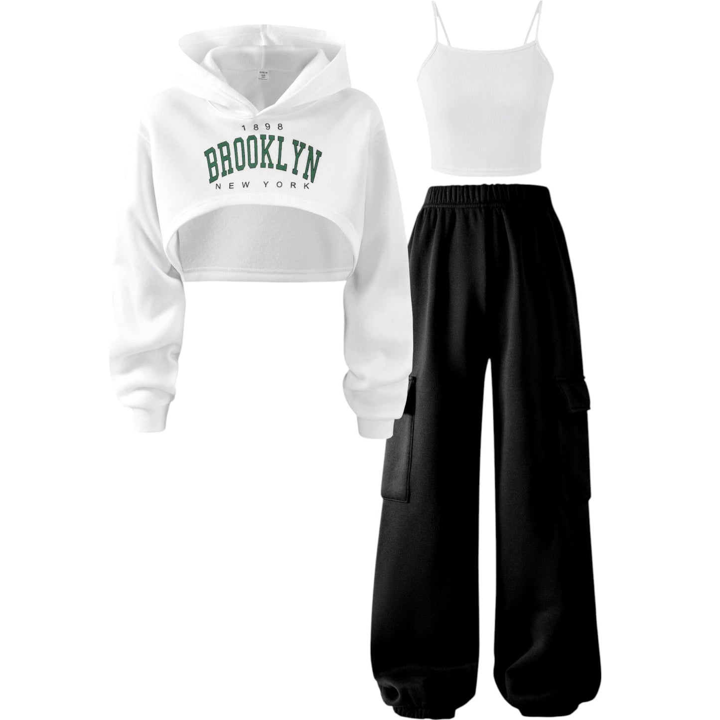 SHE crop pulóver szett