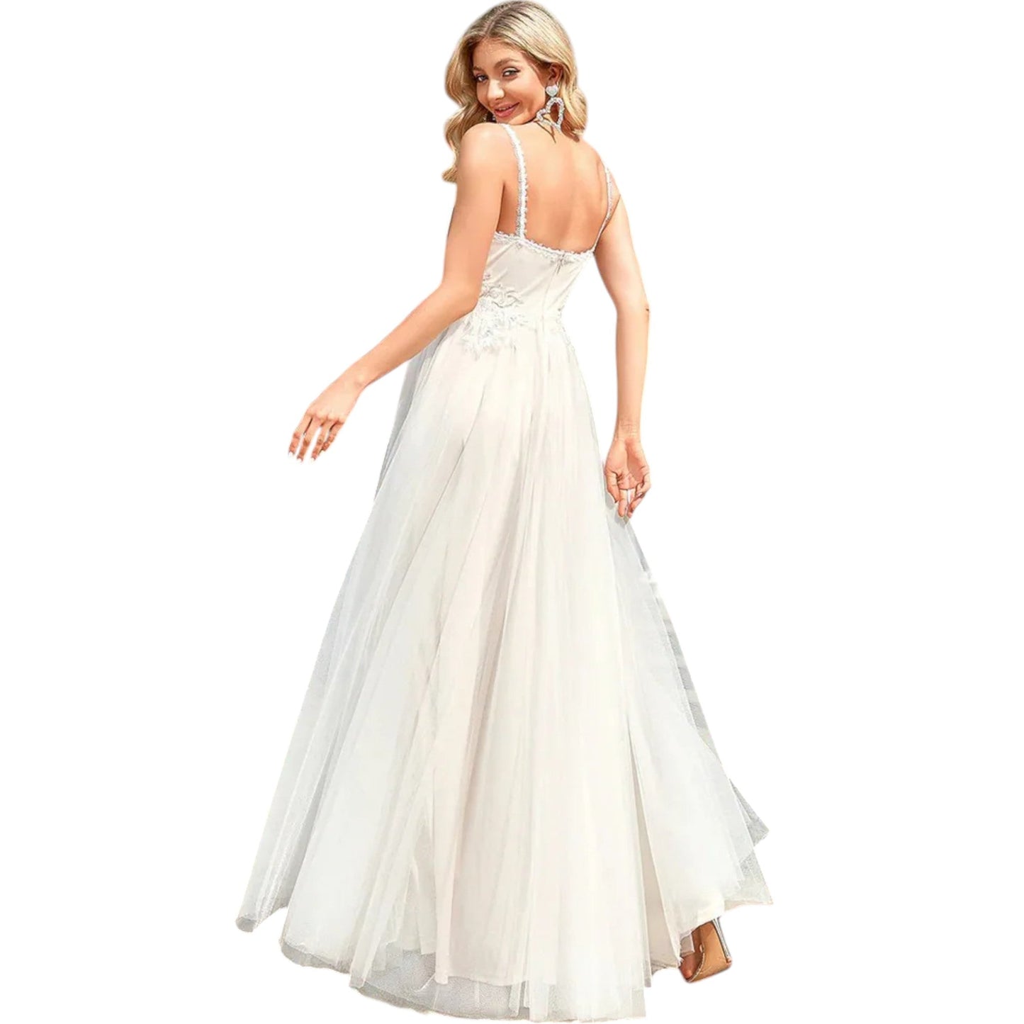 SHE fehér menyasszonyi ruha