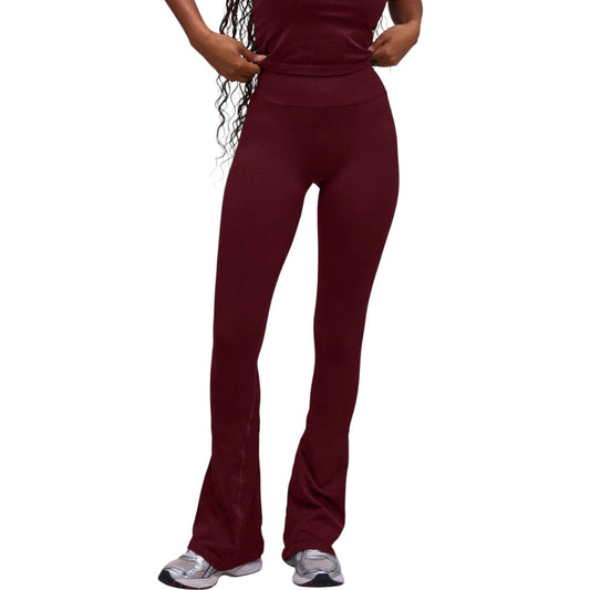 SHE bordó trapéznadrág