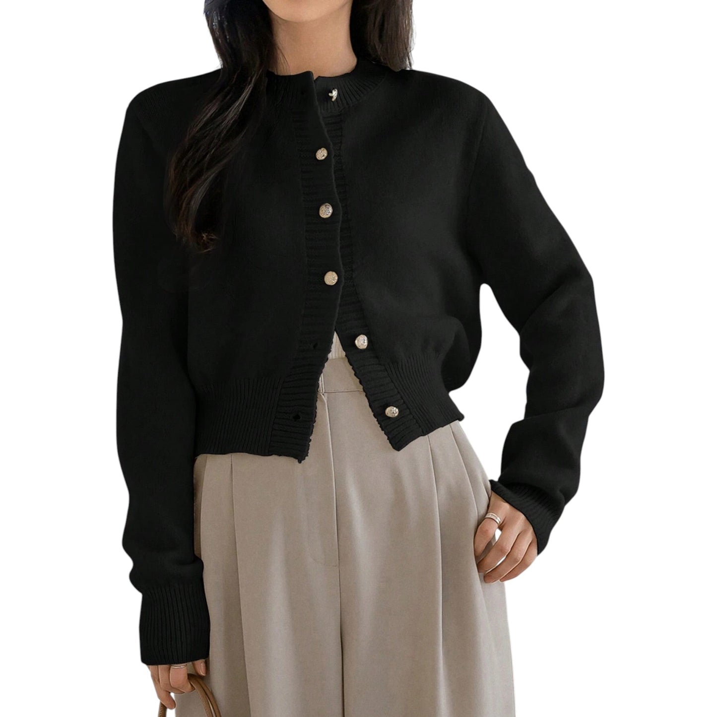 SHE fekete kardigán