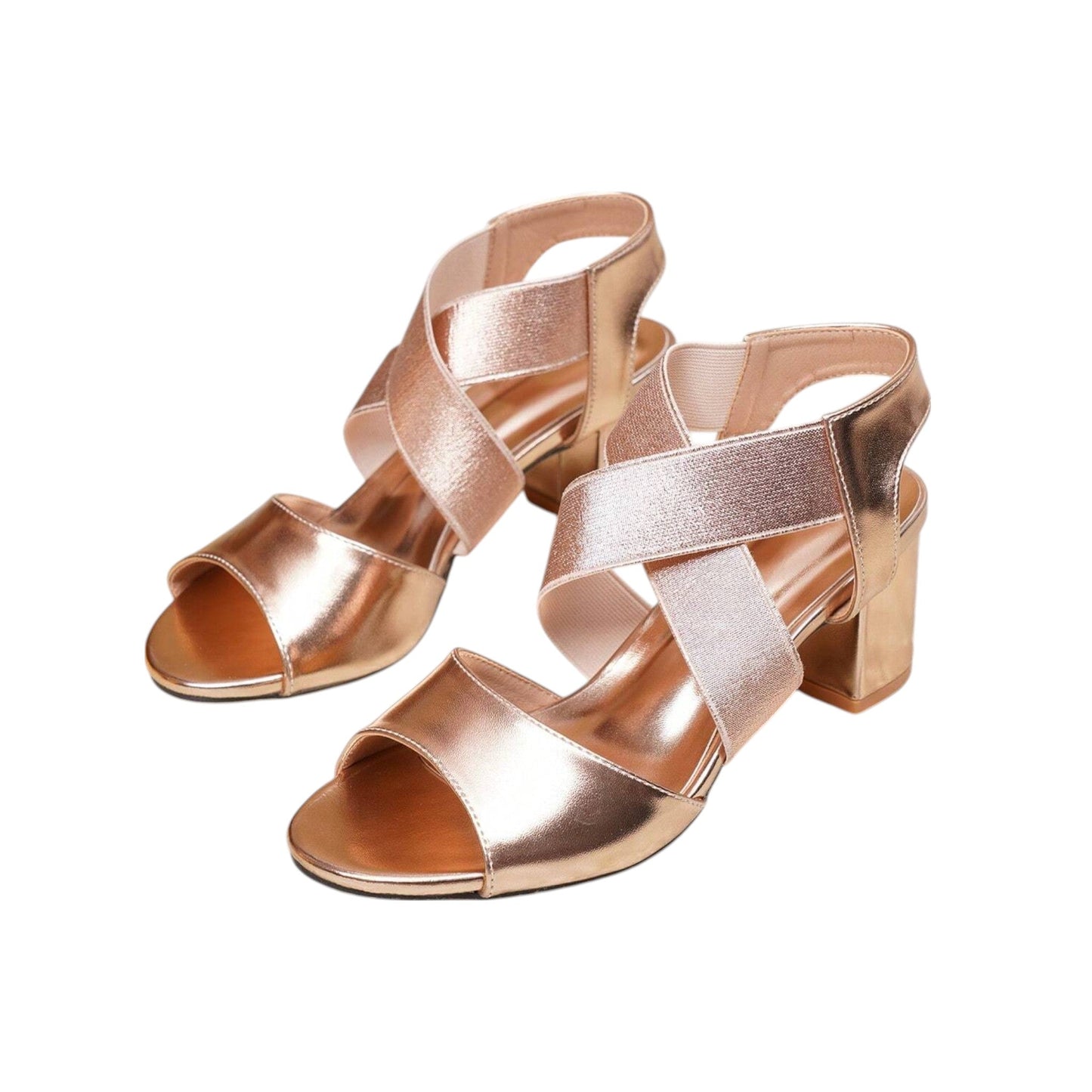 SHE rosegold papucs