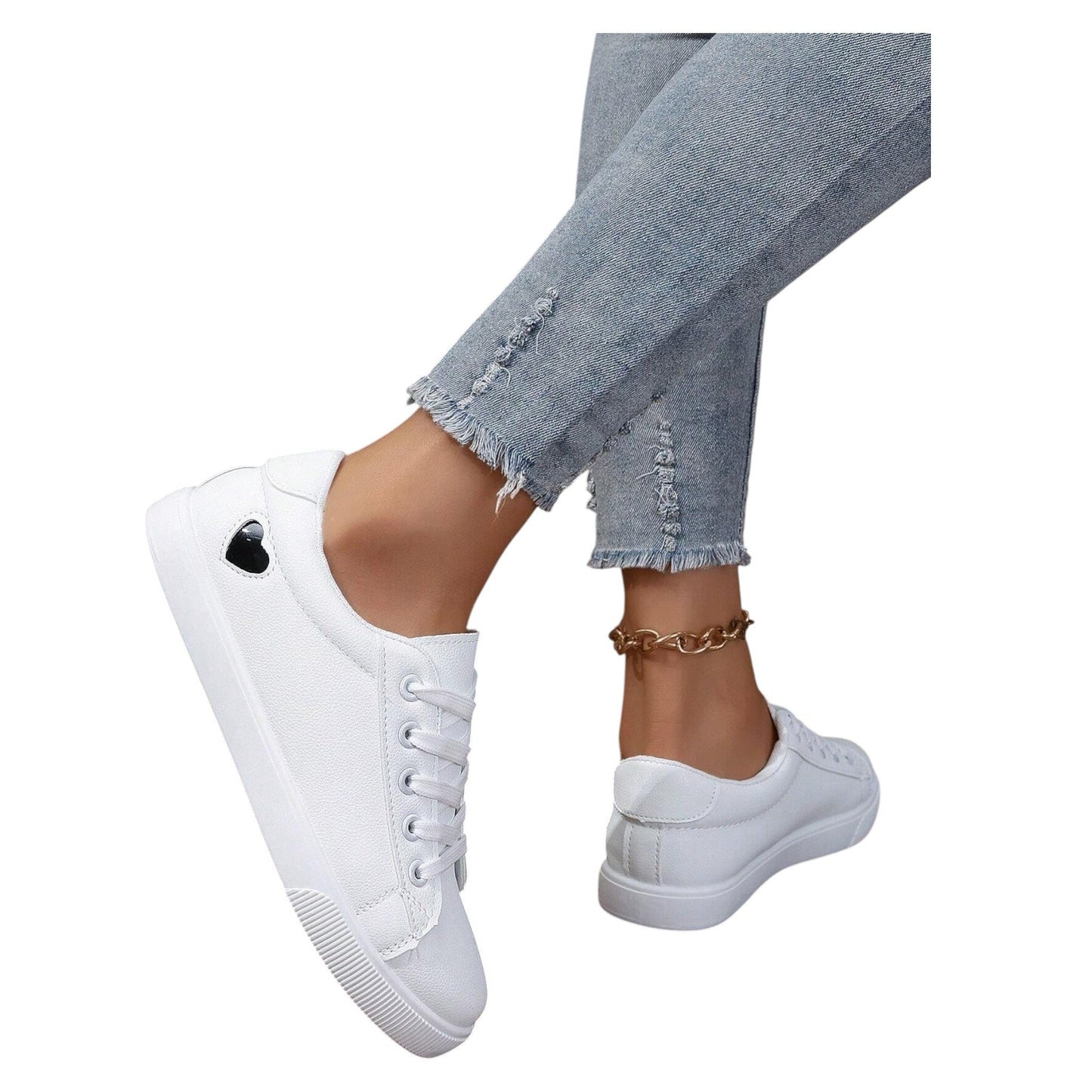 SHE fehér sportcípő