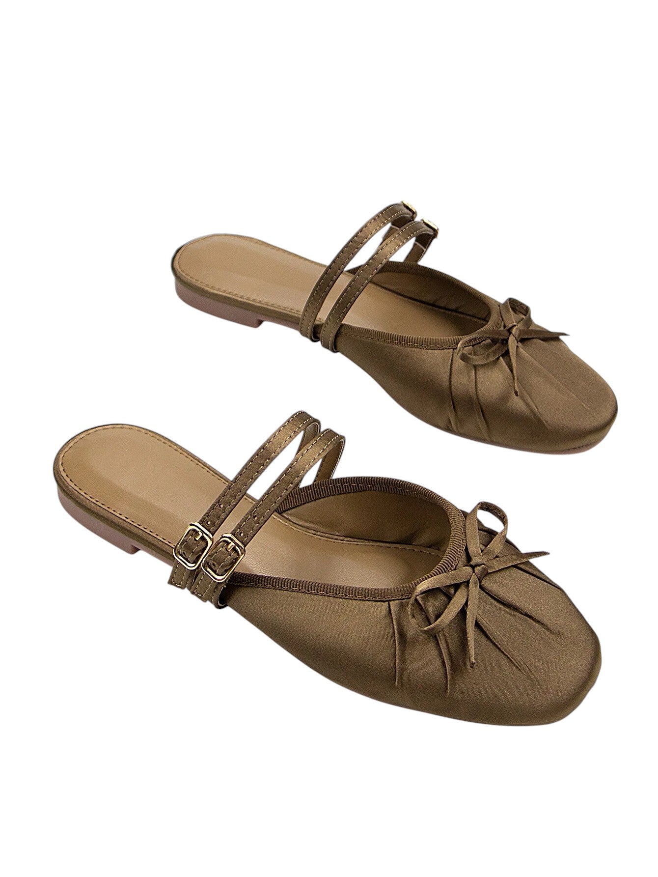 SHE barna masnis pántos balerina
