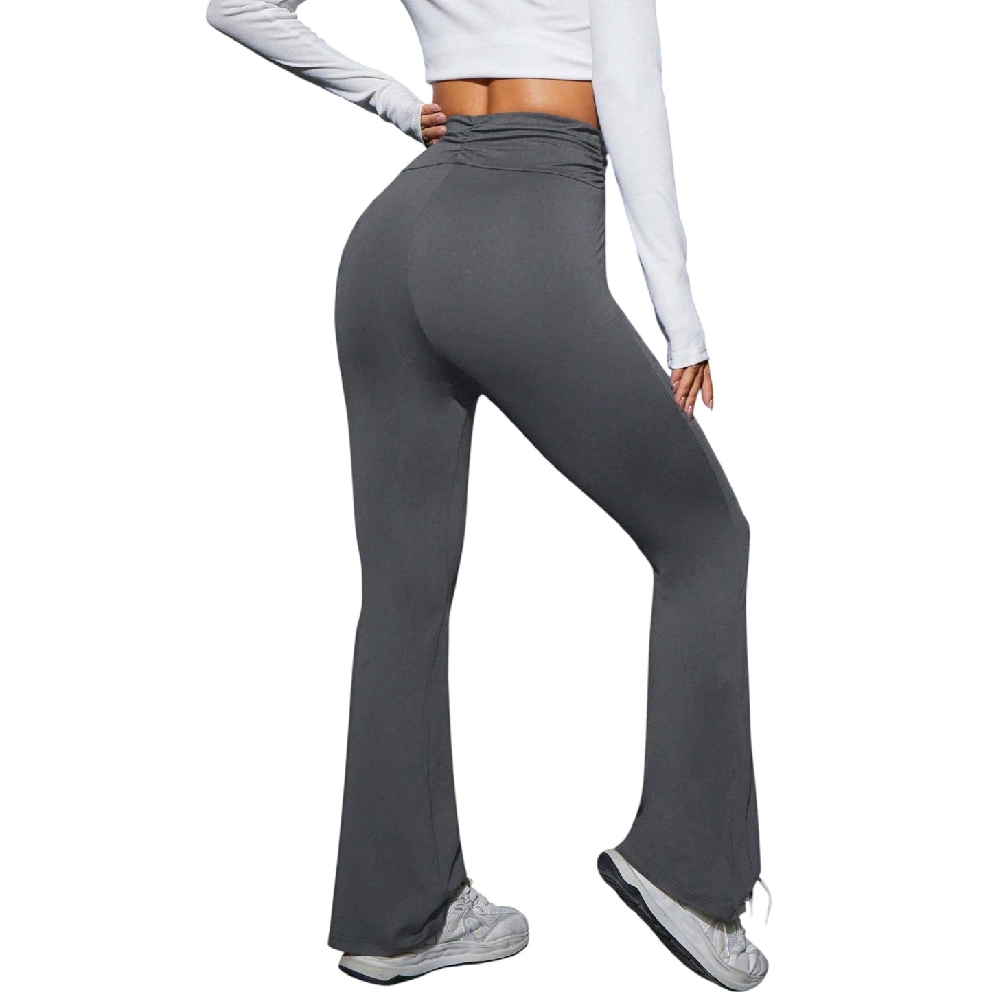 SHE sötétszürke bő szárú leggings