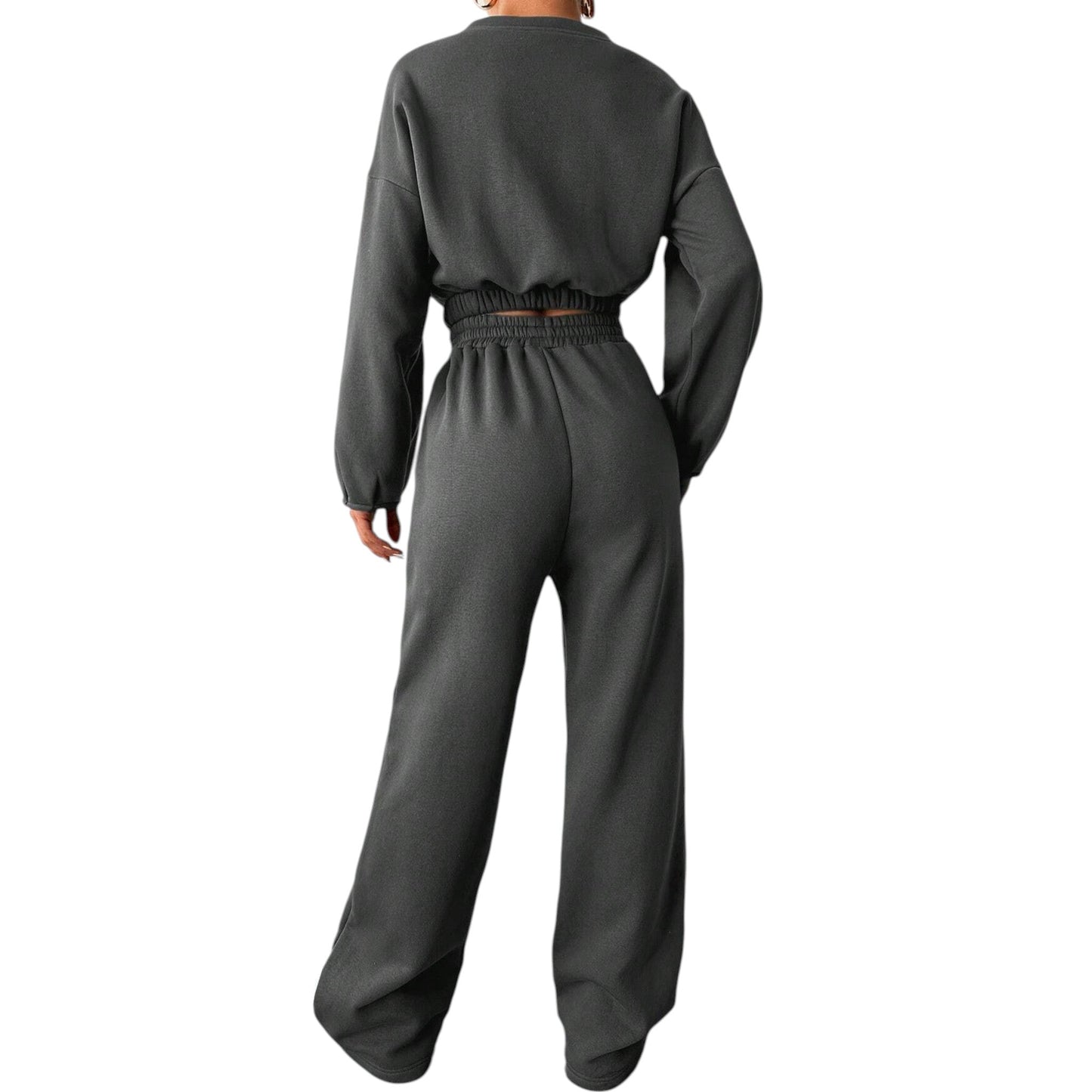 SHE sötétszürke melegítő szett