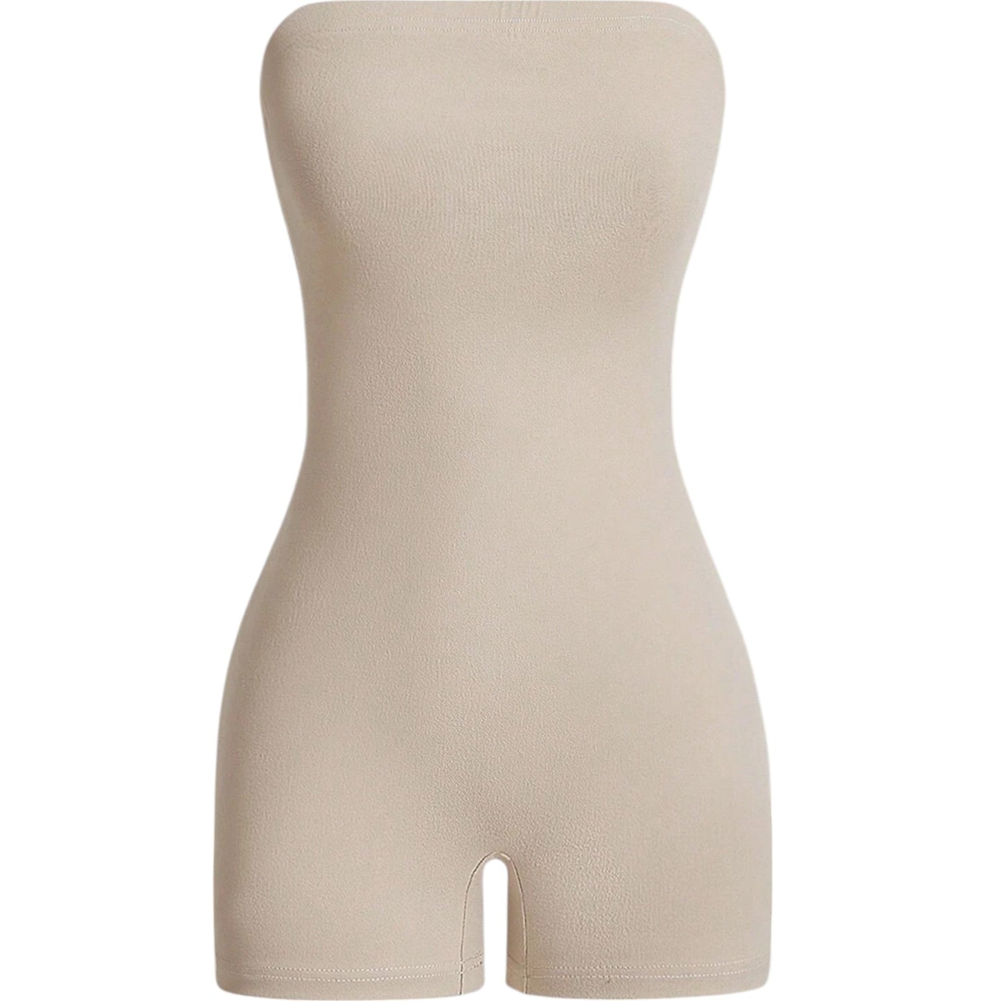 SHE drapp pánt nélküli jumpsuit