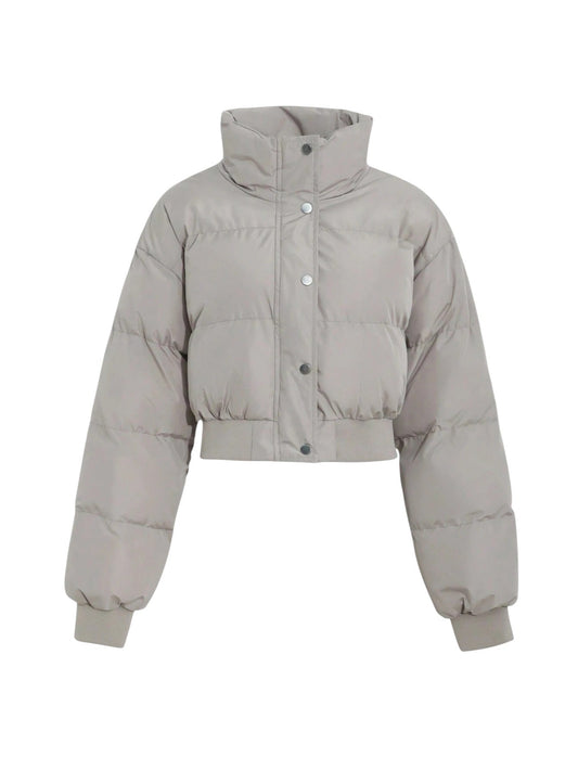 SHE szürke rövid puffer dzseki