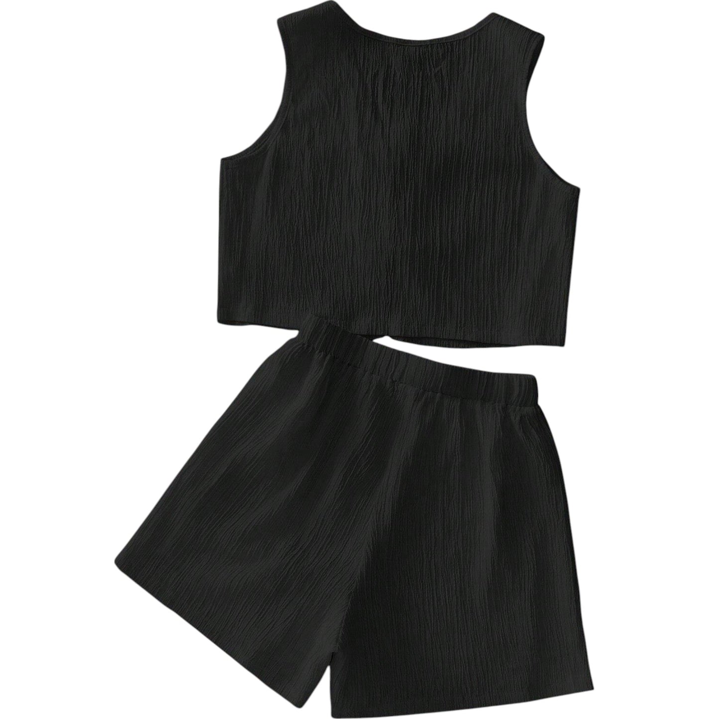 SHE fekete texturált szett