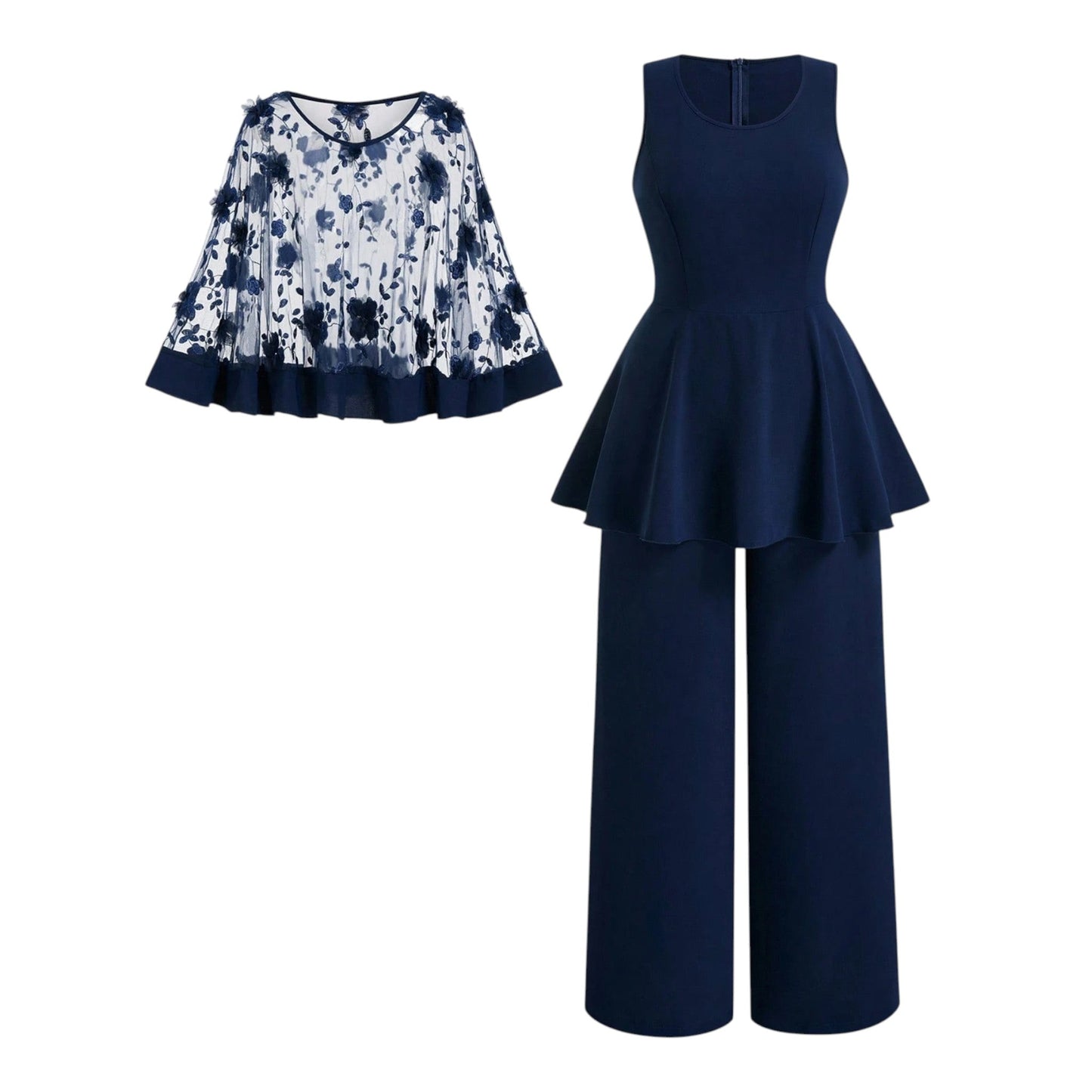 SHE sötétkék kétrészes szett