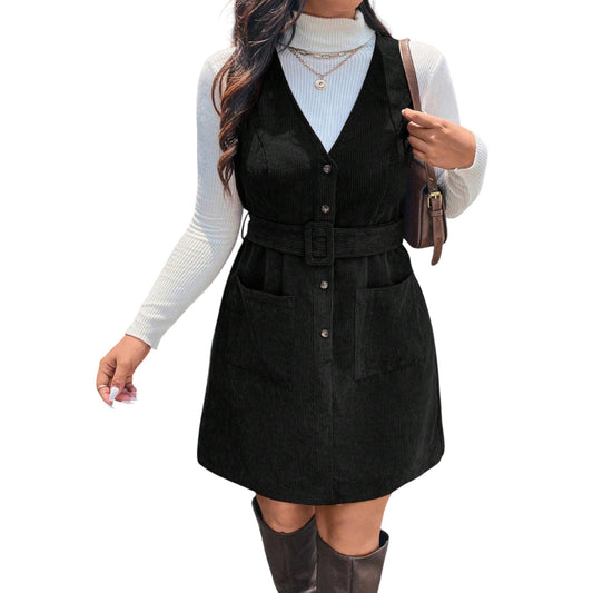 SHE fekete zsinórruha