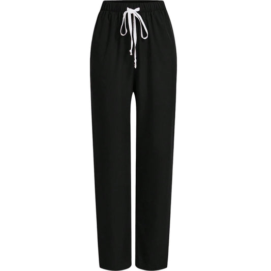 SHE fekete megkötős nadrág