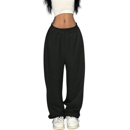 SHE fekete melegítő nadrág